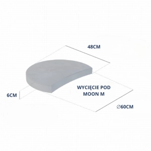 Płyta Nawierzchniowa MOON F60 6cm GRUBOŚCI Beton Architektoniczny
